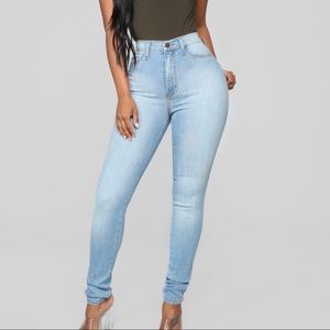 Fashion Nova Classic High Rise Jeans